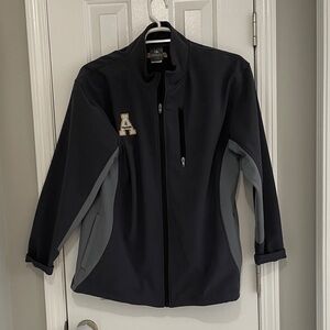 Knights Apparel Black and Gray Bomber Jacket